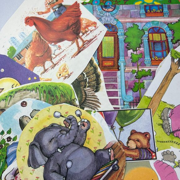 Ephemera Lot Scrapbooking Crafts Junk Journal Animals Nature Whimsical Vtg Pages - Picture 6 of 13